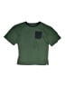 Gap Kids 100% Polyester Solid Green Short Sleeve T-Shirt Size 14 - photo 1