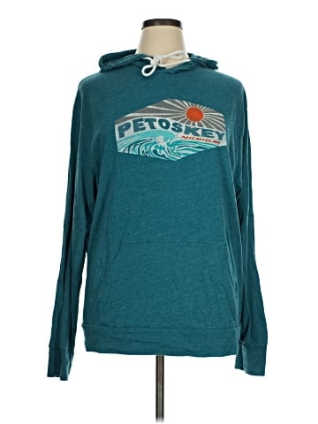blue 84 Pullover Hoodie (view 1)