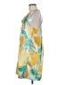 BCBGMAXAZRIA 100% Polyester Tropical Multi Color Yellow Cocktail Dress Size M - photo 5