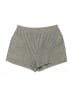 Very J 100% Cotton Houndstooth Gray Shorts Size S (estimated) - photo 1