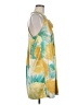 BCBGMAXAZRIA 100% Polyester Tropical Multi Color Yellow Cocktail Dress Size M - photo 4