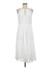 Theory 100% Polyester White Cocktail Dress Size 6 - photo 1