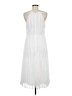 Theory 100% Polyester White Cocktail Dress Size 6 - photo 2