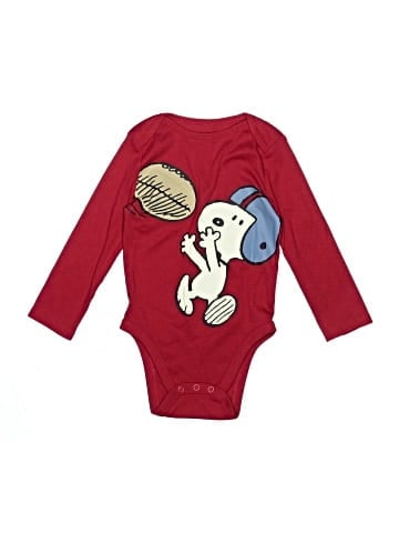 Peanuts Long Sleeve Onesie (view 1)