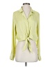 Rachel Zoe 100% Polyester Green Long Sleeve Blouse Size S - photo 1