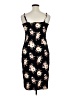 No Boundaries 100% Recycled Polyester Floral Black Cocktail Dress Size XL - photo 2