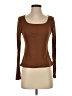 Cider Brown Long Sleeve T-Shirt Size S - photo 1