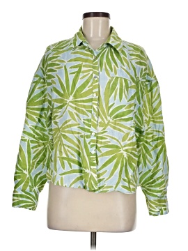 Sigrid Olsen Long Sleeve Button Down Shirt