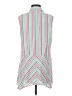 For Cynthia Stripes White Sleeveless Button-Down Shirt Size S - photo 2