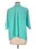 Unbranded Teal Short Sleeve Blouse Size L - photo 2