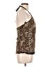 Bebe 100% Silk Brown Blouse Size M (estimated) - photo 4