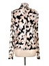 CAbi Multi Color Silver Long Sleeve Blouse Size M - photo 2