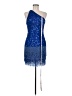 Mac Duggal Blue Cocktail Dress Size 6 - photo 1