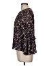1.State 100% Polyester Black Long Sleeve Blouse Size M - photo 5