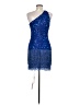 Mac Duggal Blue Cocktail Dress Size 6 - photo 2