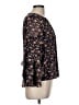 1.State 100% Polyester Black Long Sleeve Blouse Size M - photo 4