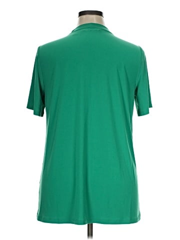 Dennis by Dennis Basso Short Sleeve Blouse (view 2)