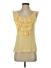 Garnet Hill 100% Cotton Yellow Tank Top Size XS - photo 1