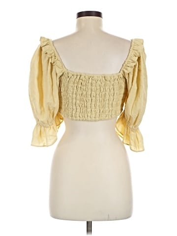 Free People Short Sleeve Blouse (view 2)