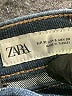 Zara Chevron-herringbone Blue Jeans Size 0 - photo 7