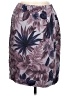 Chaus 100% Polyester Tropical Purple Casual Skirt Size 10 - photo 1