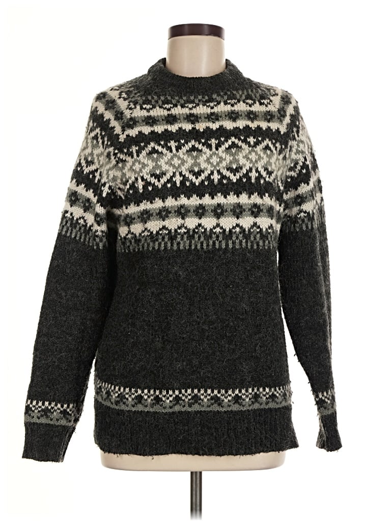 Pre-owned Assorted Brands Pullover Sweater In Black