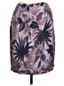 Chaus 100% Polyester Tropical Purple Casual Skirt Size 10 - photo 2