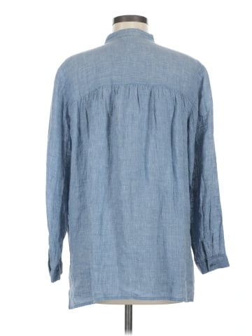 Eileen Fisher Long Sleeve Button-Down Shirt (view 2)
