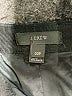 J.Crew 100% Wool Solid Black Wool Skirt Size 00 (petite) - photo 4