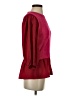 Umgee 100% Polyester Burgundy Pullover Sweater Size S - photo 4
