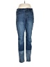 Inc Denim Solid Blue Jeans Size 10 - photo 1