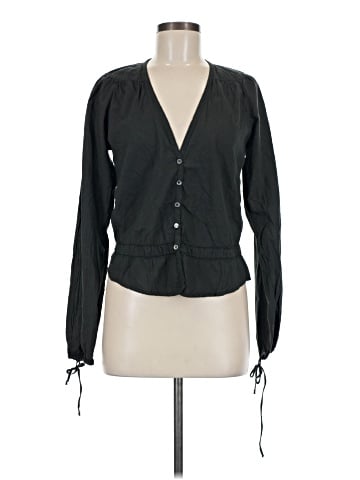 James Perse Long Sleeve Blouse (view 1)