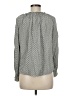 Max Studio 100% Rayon Gray Long Sleeve Blouse Size M - photo 2