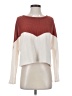 Sadie & Sage Color Block Red Pullover Sweater Size S - photo 1