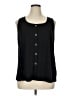 Shein Curve Black Sleeveless Blouse Size 16 Plus (2) - photo 1