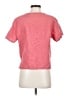 L.L.Bean 100% Linen Pink Short Sleeve Top Size S - photo 2
