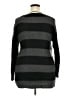 DKNY Jeans Metallic Black Pullover Sweater Size 18 - 20 - photo 2