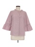 Talbots 100% Cotton Pink 3/4 Sleeve Blouse Size M (petite) - photo 1