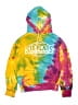 Six flags Tie-dye Yellow Zip Up Hoodie Size XS (kids) - photo 1