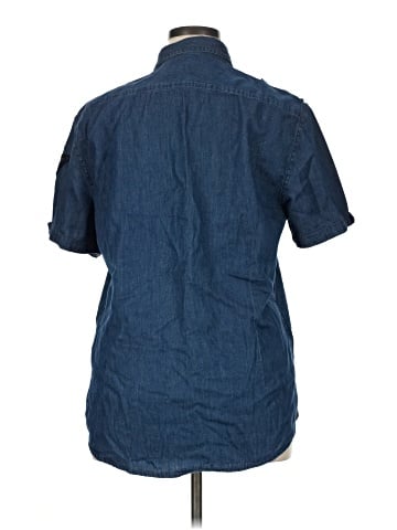 Guess Short Sleeve Button-Down Shirt (view 2)