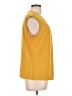 Kasper Yellow Sleeveless Blouse Size L - photo 4