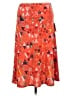 Lularoe Print Orange Casual Skirt Size M - photo 1