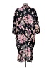Ganni Floral Black Kimono Size M - photo 2