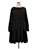 Unbranded Solid Black Casual Dress Size 6XL - photo 1