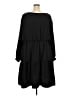 Unbranded Solid Black Casual Dress Size 6XL - photo 2