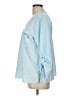 Adrienne Vittadini Blue 3/4 Sleeve Blouse Size L - photo 5