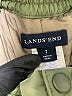 Lands' End Solid Green Casual Pants Size 7 - photo 3