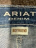 Ariat Metallic Silver Denim Shorts Size 28R - photo 3