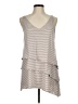 Garnet Hill Tan Tank Top Size M - photo 1