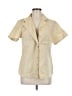 Bogari Ivory Short Sleeve Blouse Size M - photo 1